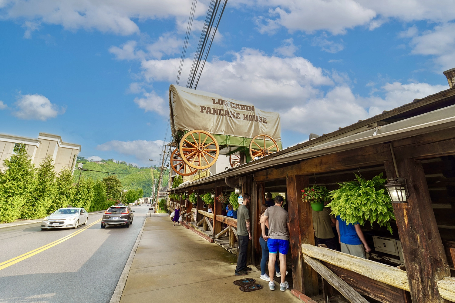 Log Cabin Pancake House in Gatlinburg TN